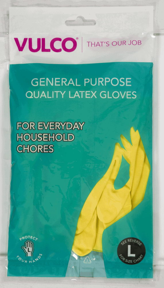 Vulco Large Latex Gloves 1s